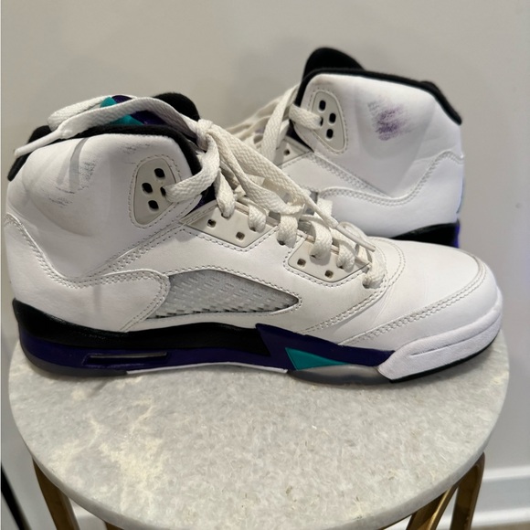 Air Jordan 5 Retro GS Grape 2013 - Picture 5 of 6